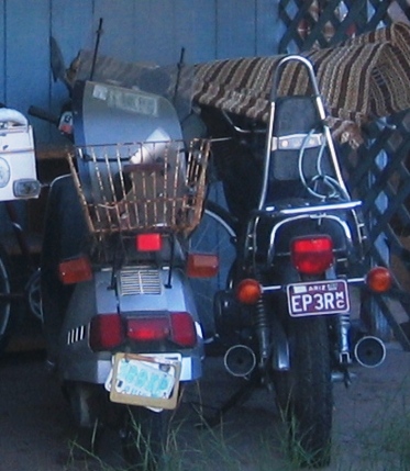the same scooter and motorcycle now.