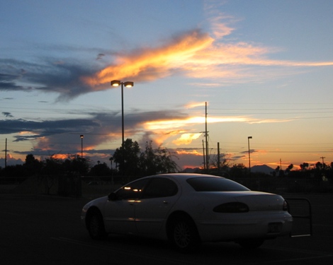 Another Safeway sunset.