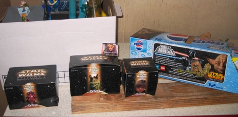 Episode I and Episode III stuff that was at WWT.